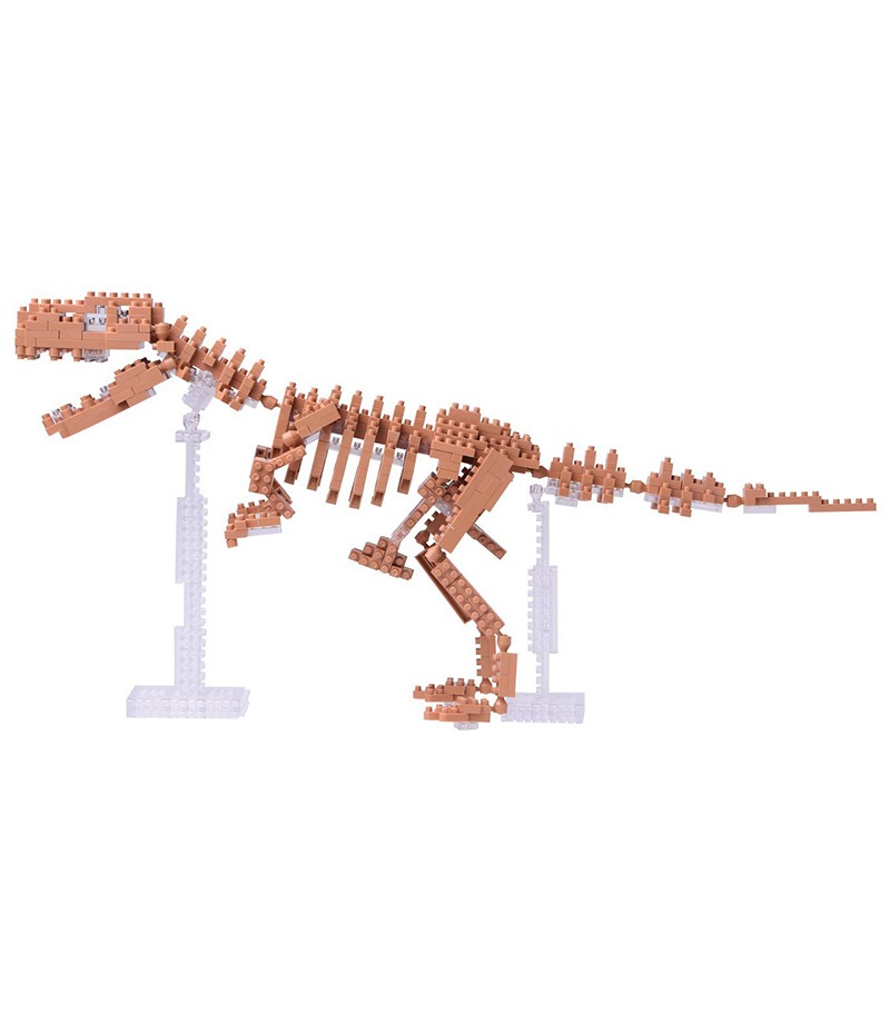 Nanoblock - Esqueleto de t -rex deluxe - nbm 012