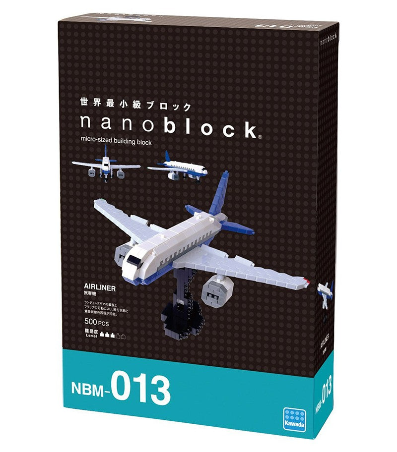 Nanoblock - Avion de ligne - NBM 013