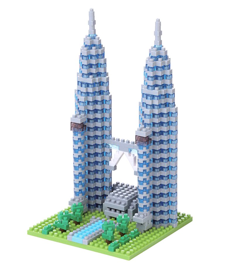 Nanoblock - Petronas Twin Towers - NBH 110