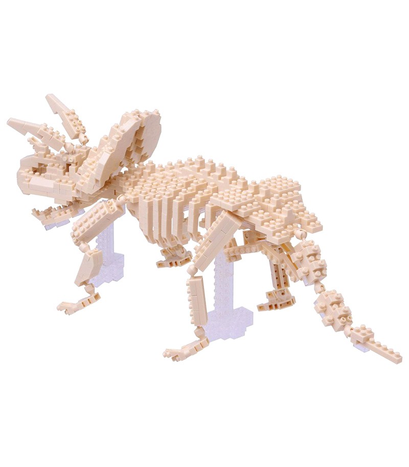 Nanoblock - Squelette de Tricératops - NBM 017