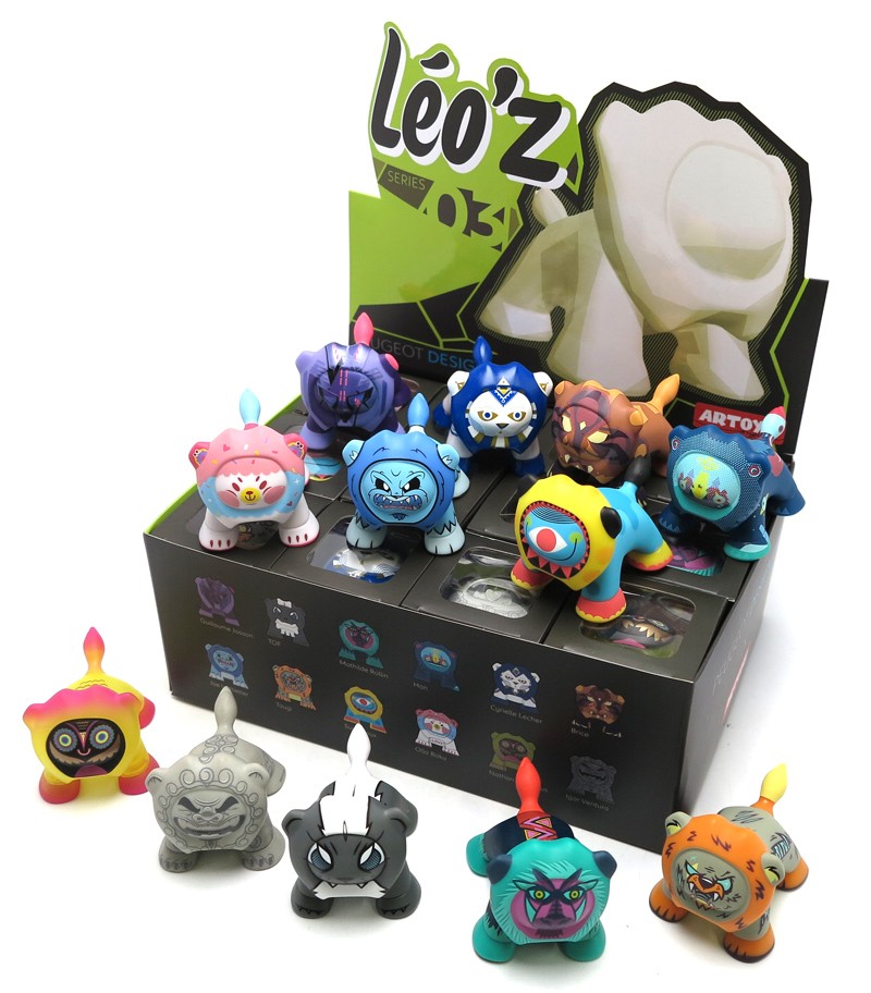 Leoz Sticker Léo'z Series 3 - Série complète de 12 designs
