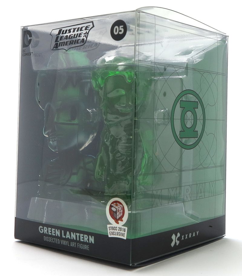 XXRay Series : Green Lantern Clear Green STGCC Exclusive (DC Comics)
