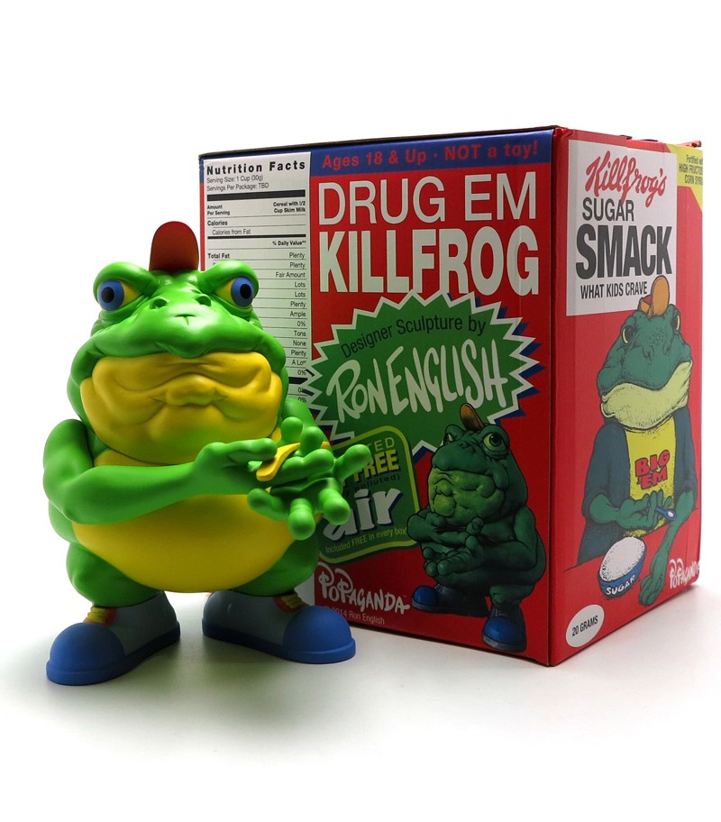 The Sugar Smack Bullfrog - Ron English