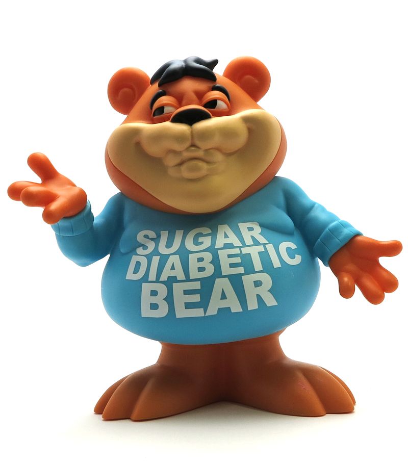 Oso diabético de azúcar - Ron English