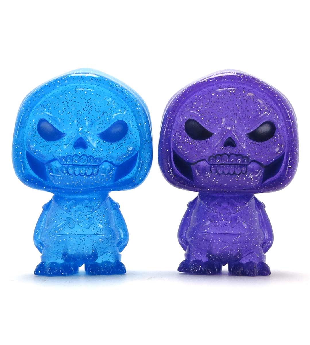 Skeletor Blue and Purple Glitter Hikari XS 2-pack (Maîtres de l'Univers)
