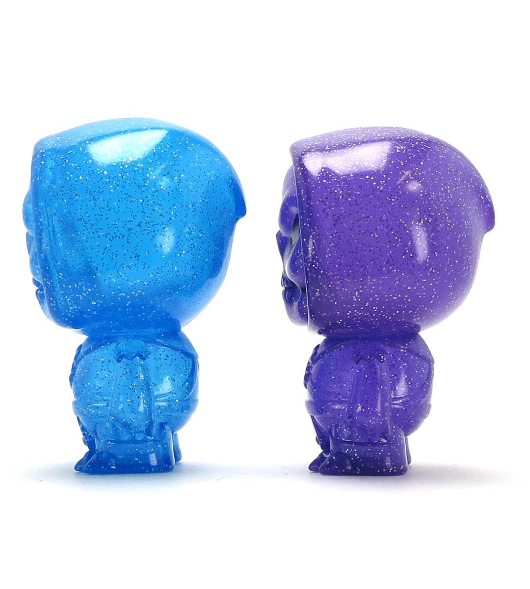 Skeletor Blue and Purple Glitter Hikari XS 2-pack (Maîtres de l'Univers)