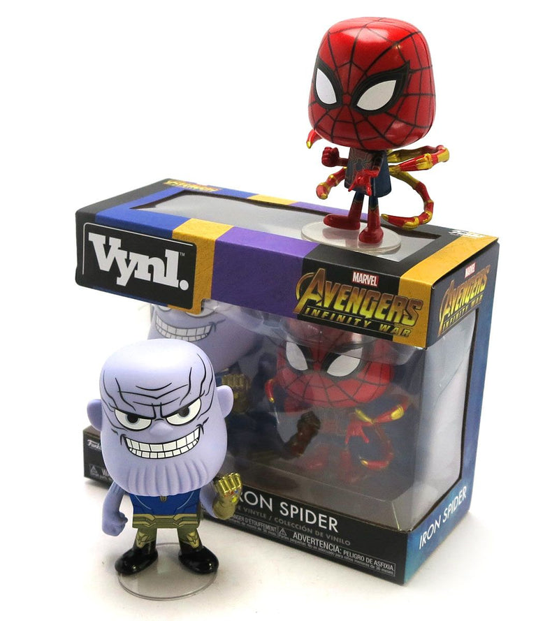 Vynl. - Thanos + Iron Spider (Avengers Infinity War)