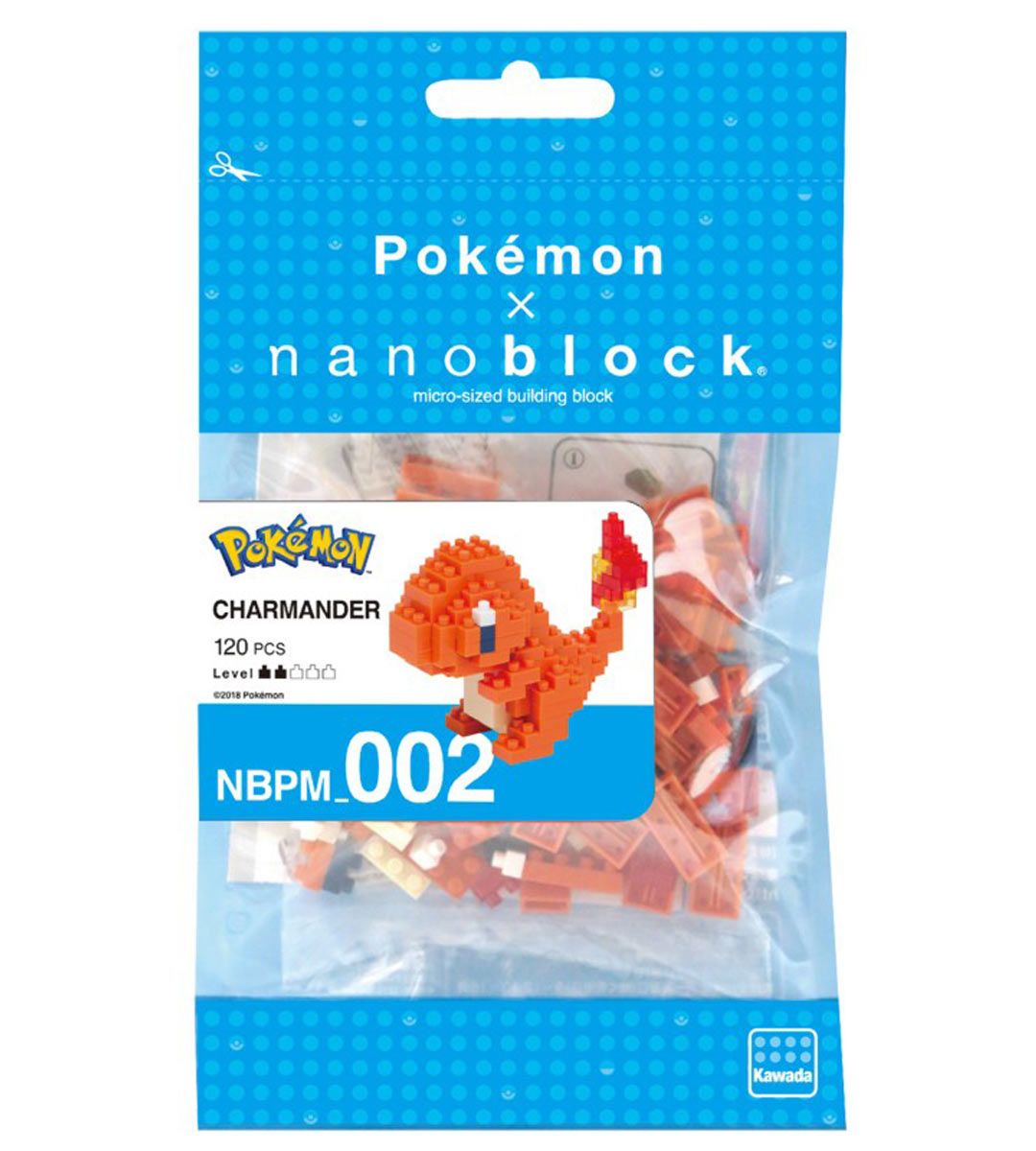 Pokémon x Nanoblock - Salamèche - NBPM 002