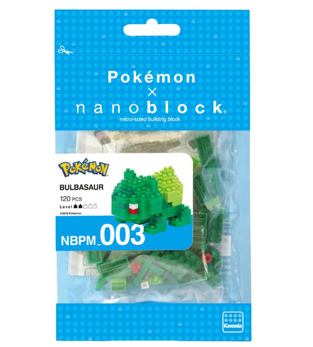 Pokémon x Nanoblock - Bulbizarre - NBPM 003