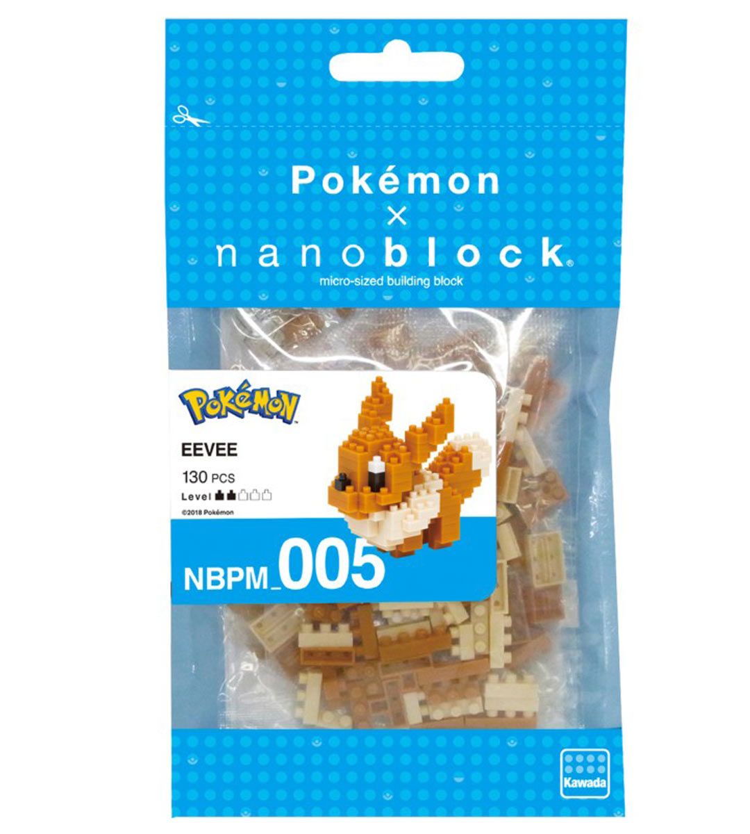 Pokémon x Nanoblock - Évoli - NBPM 005