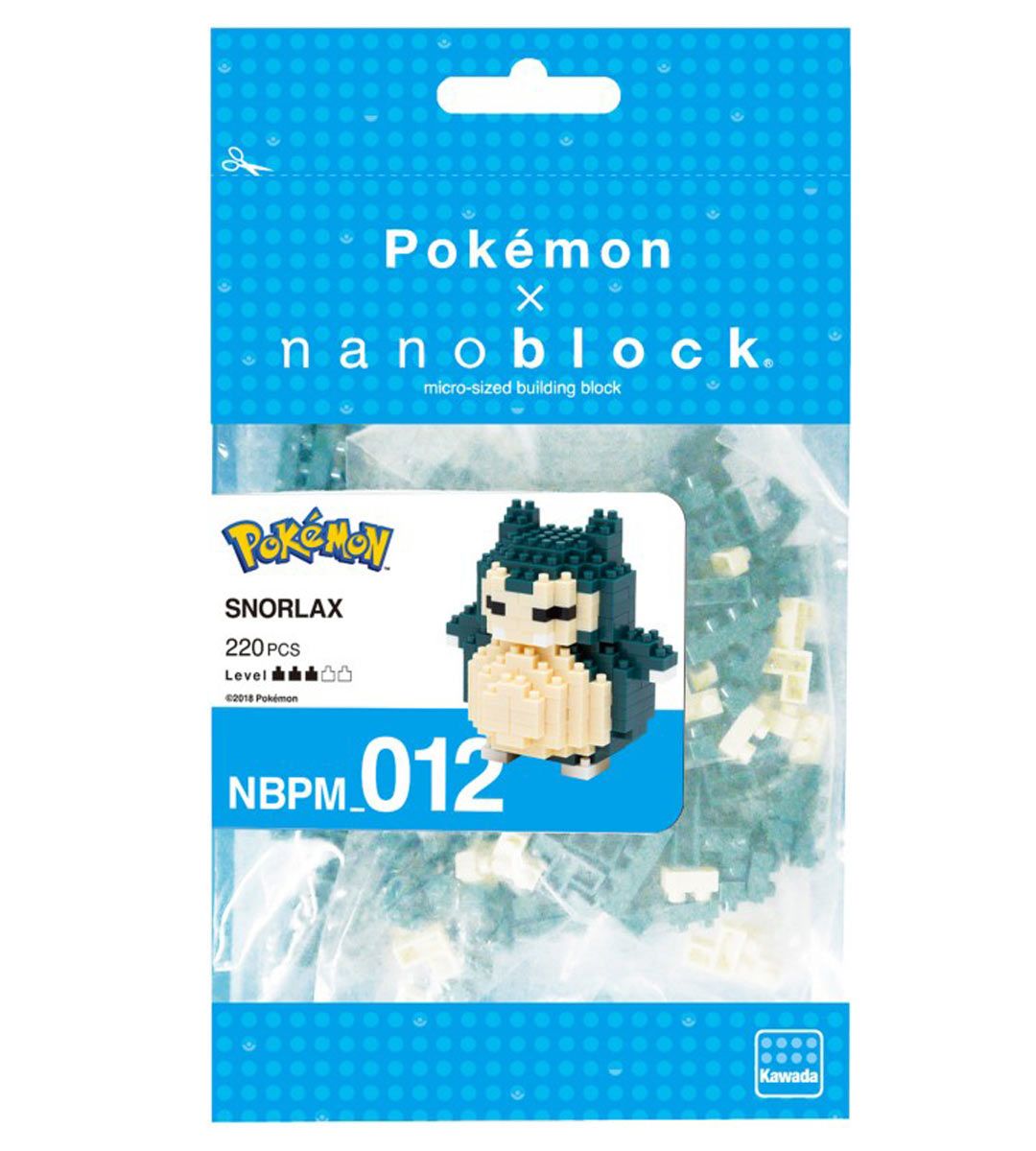 Pokémon x Nanoblock - Ronflex - NBPM 012