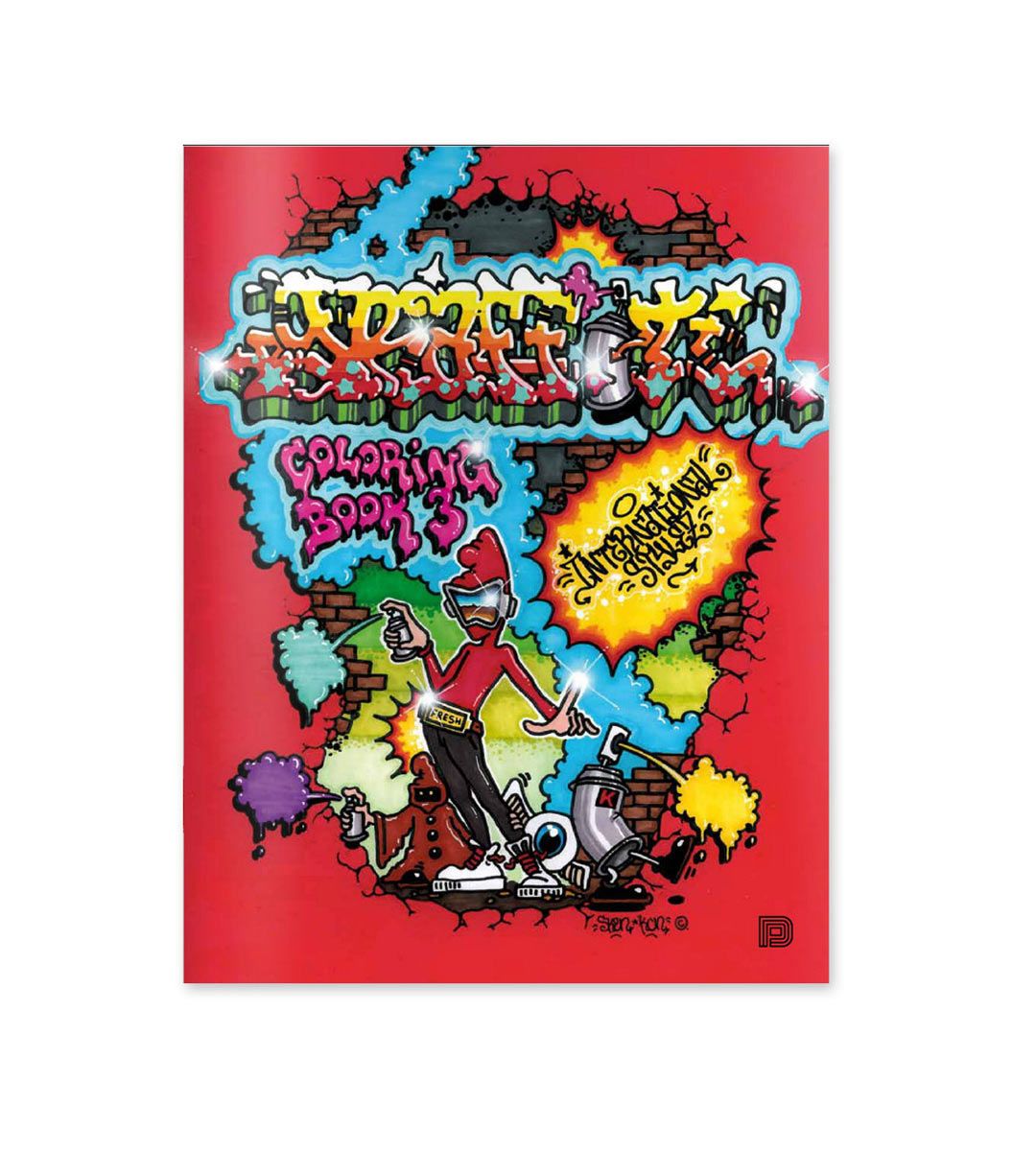 Graffiti Coloring Book 3: Estilos internacionales