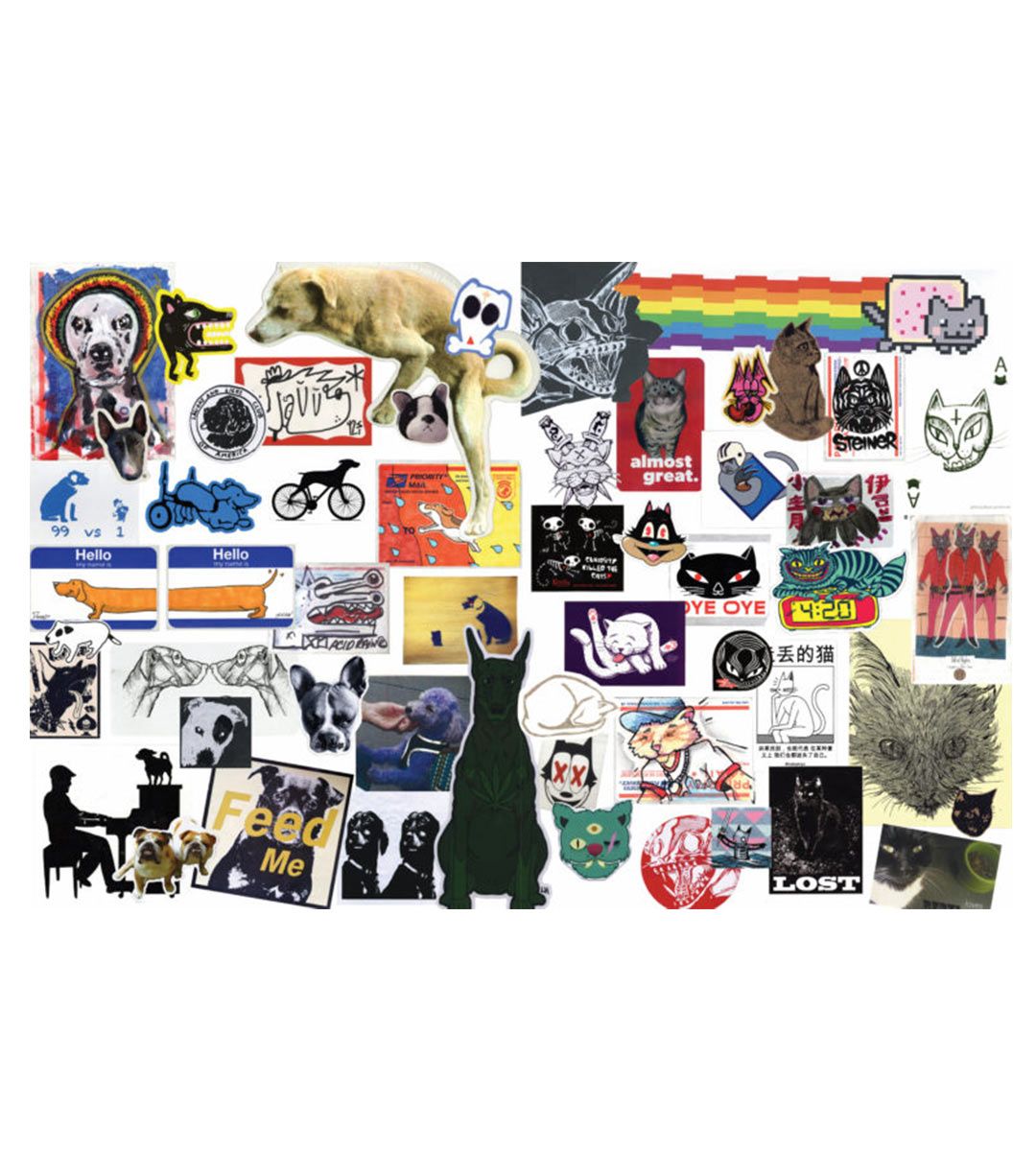Stickers Vol. 2 : From Punk Rock to Contemporary Art