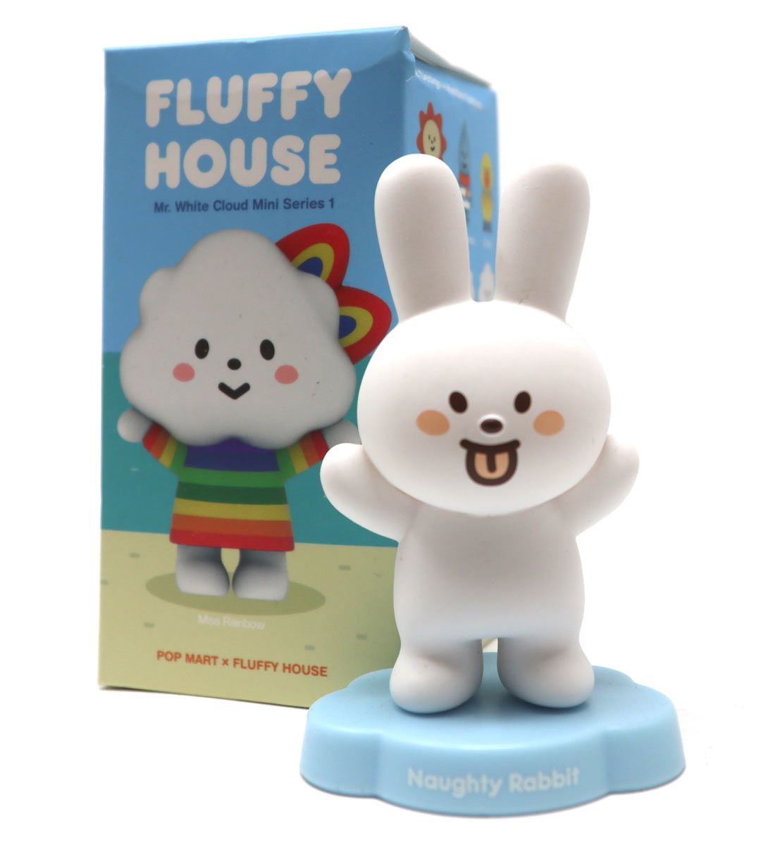 Mr. White Cloud Let's Be Friends - Fluffy House