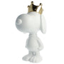 Mat White Snoopy & Crown Gold (maní)