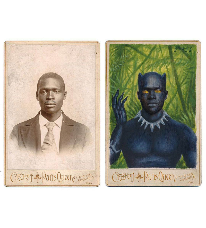 Transformaciones: las pinturas de tarjetas del gabinete de Alex Gross 2012-2019