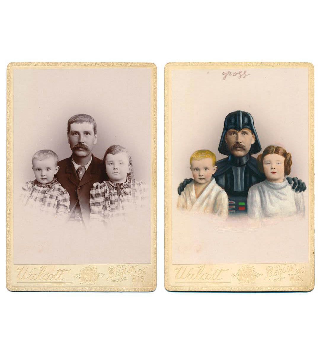 Transformations - The Cabinet Card Paintings of Alex Gross 2012-2019