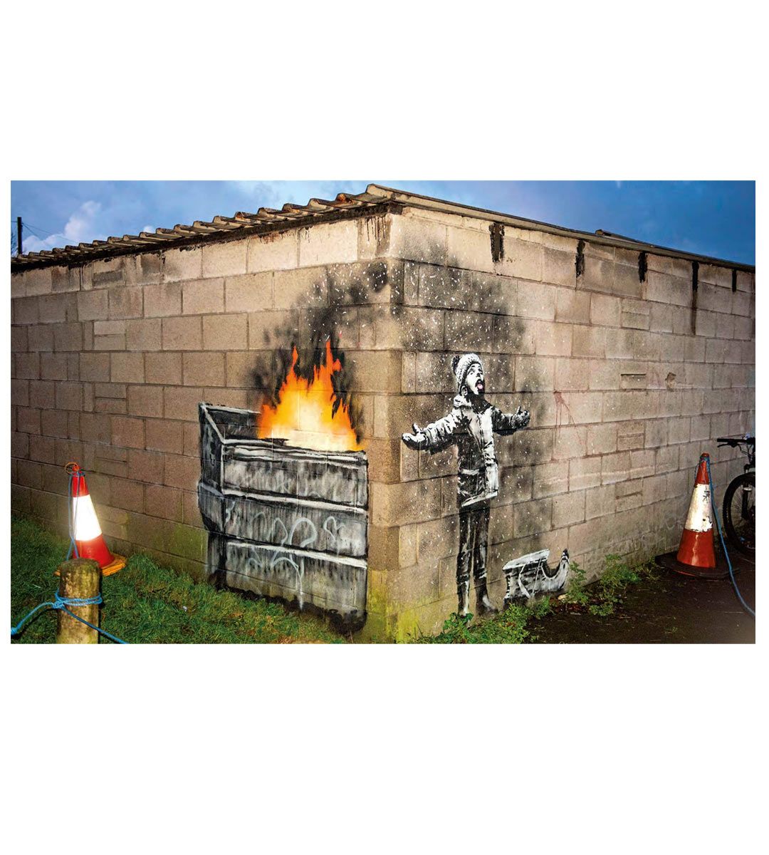 Banksy - You're an acceptable level of threat...