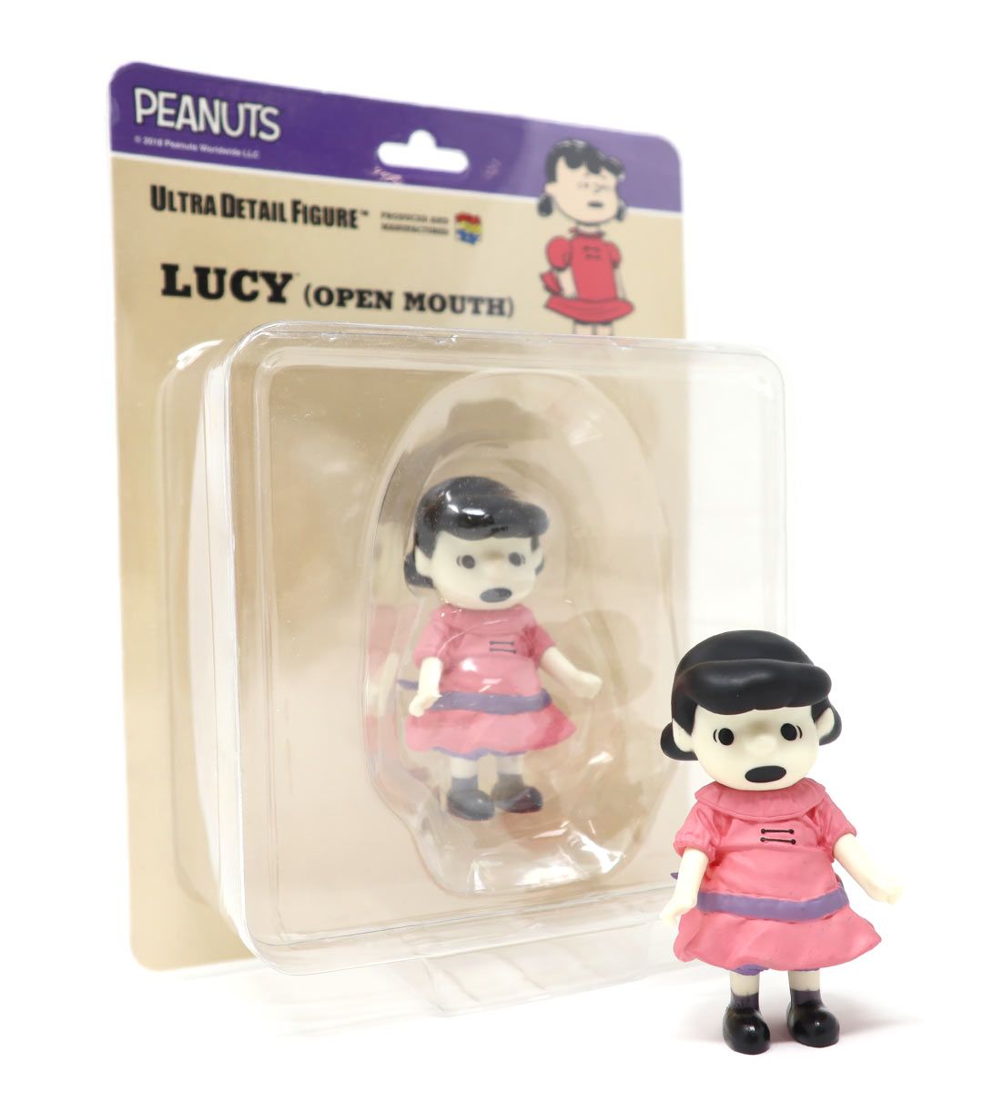 Figura de maní UDF - Lucy (boca abierta) Vintage a.
