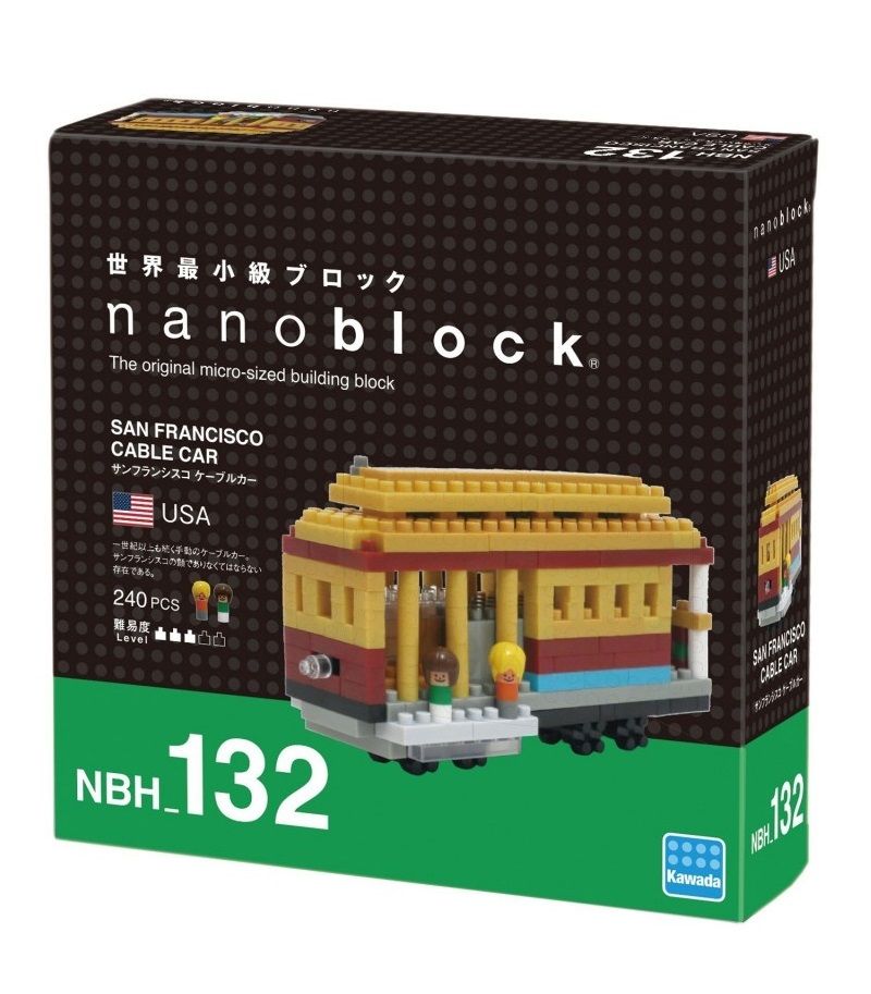 Nanoblock - San Francisco Cable Car - NBH 132