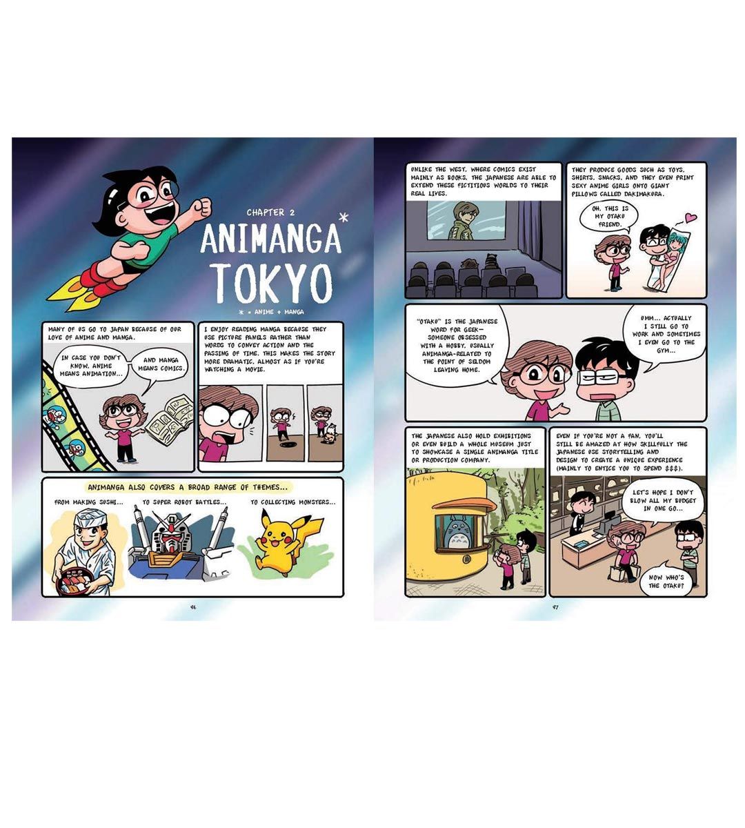 Viajes de Tokio de un amante del manga