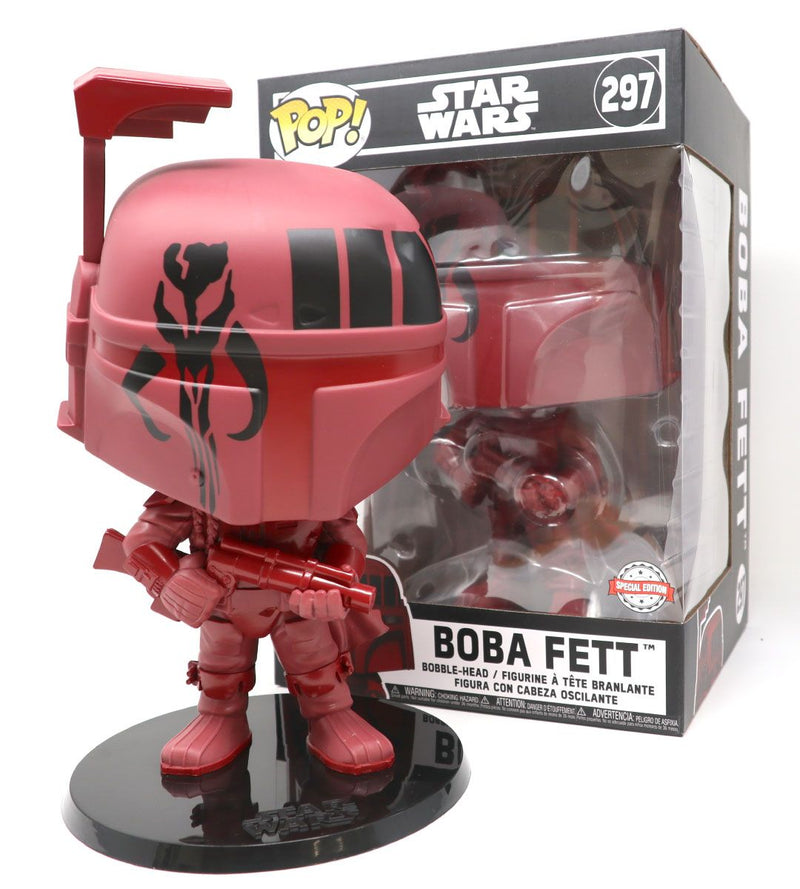 Funko súper tamaño Pop - Boba Fett Red (Star Wars)