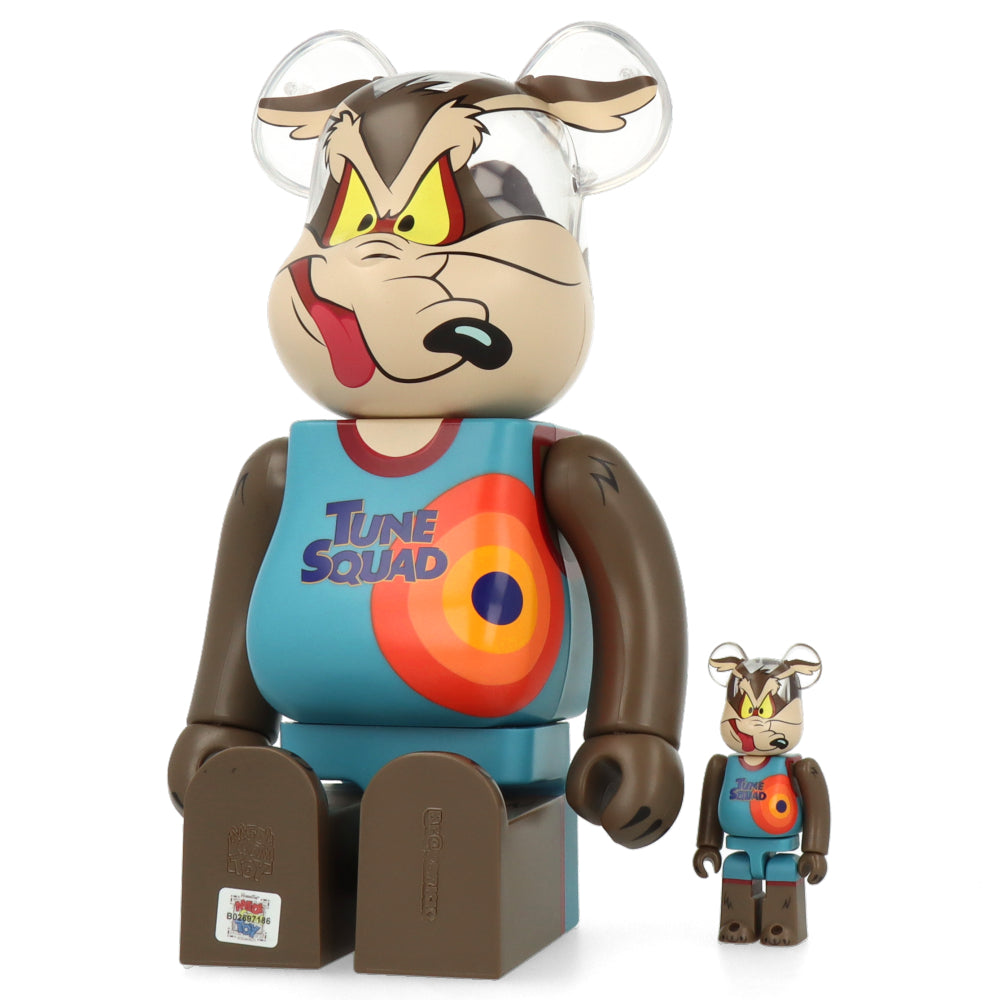400% + 100% Bearbrick Will E. Coyote (Space Jam A New Legacy)
