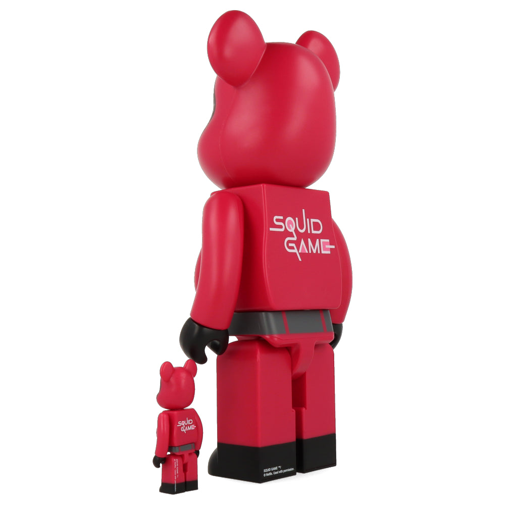 400% + 100% Bearbrick Squid Game Guard (Triangle)