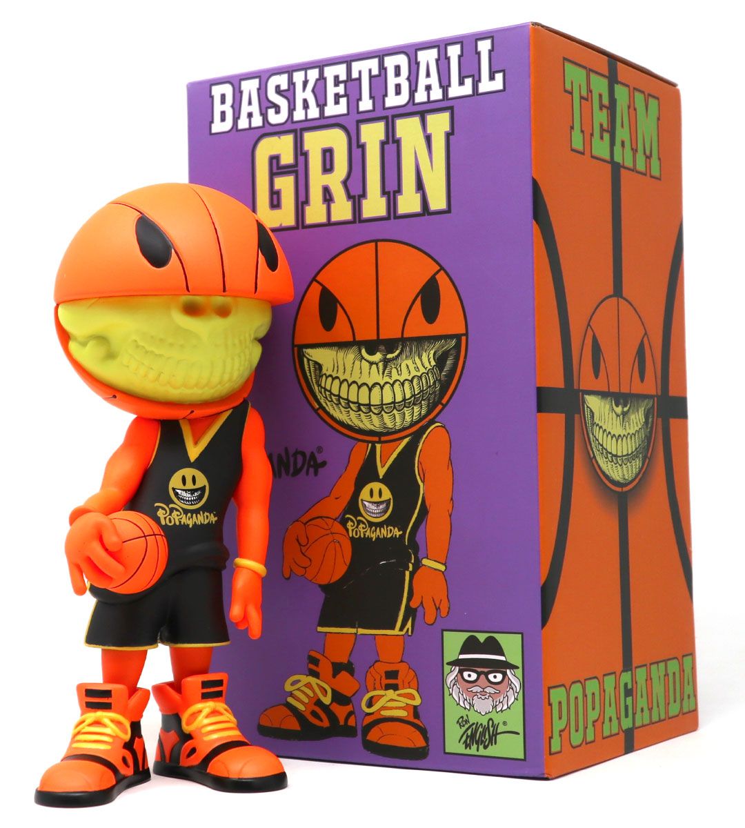 Basketball Grin - Ron English
