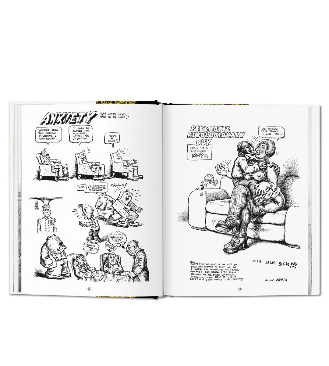 Robert Crumb. Sketchbook Vol. 2 (1975-1982)
