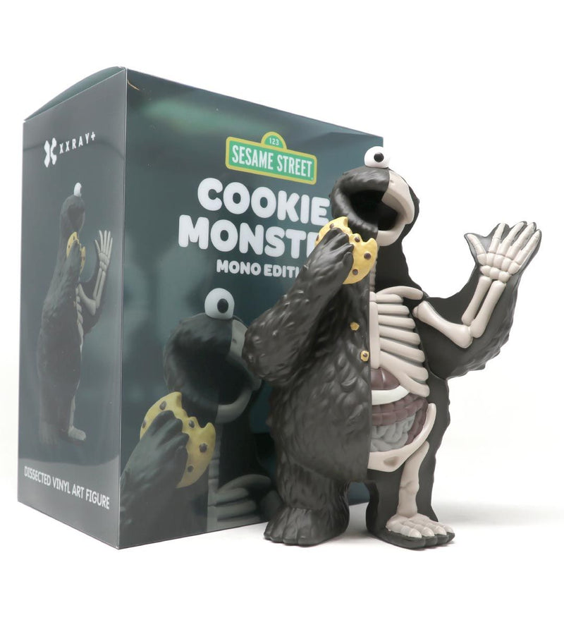 Serie XXRAY: Cookie Monster Montonone Ed. (Sesame Street)