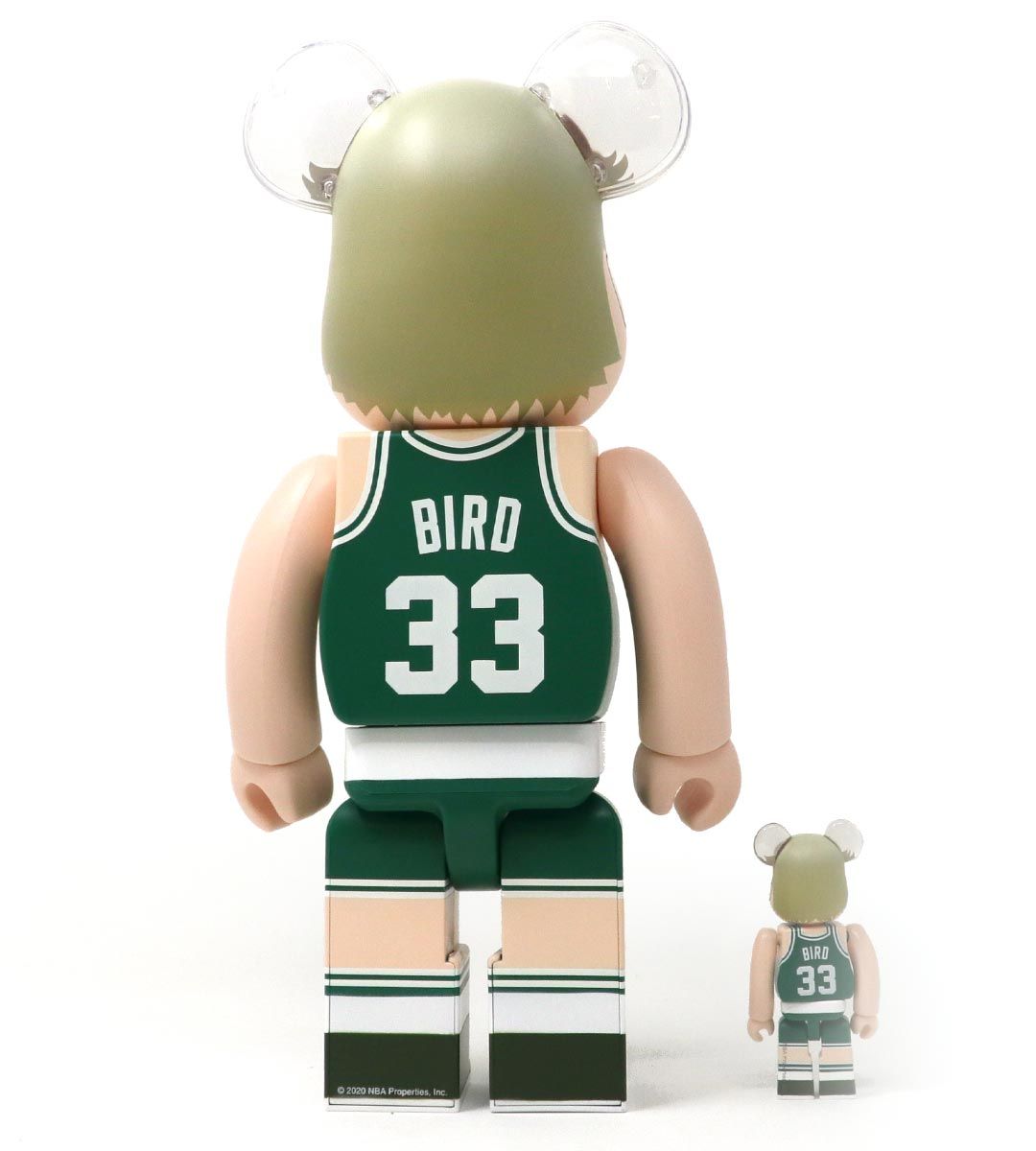 400% + 100% Bearbrick Larry Bird (Boston Celtics)