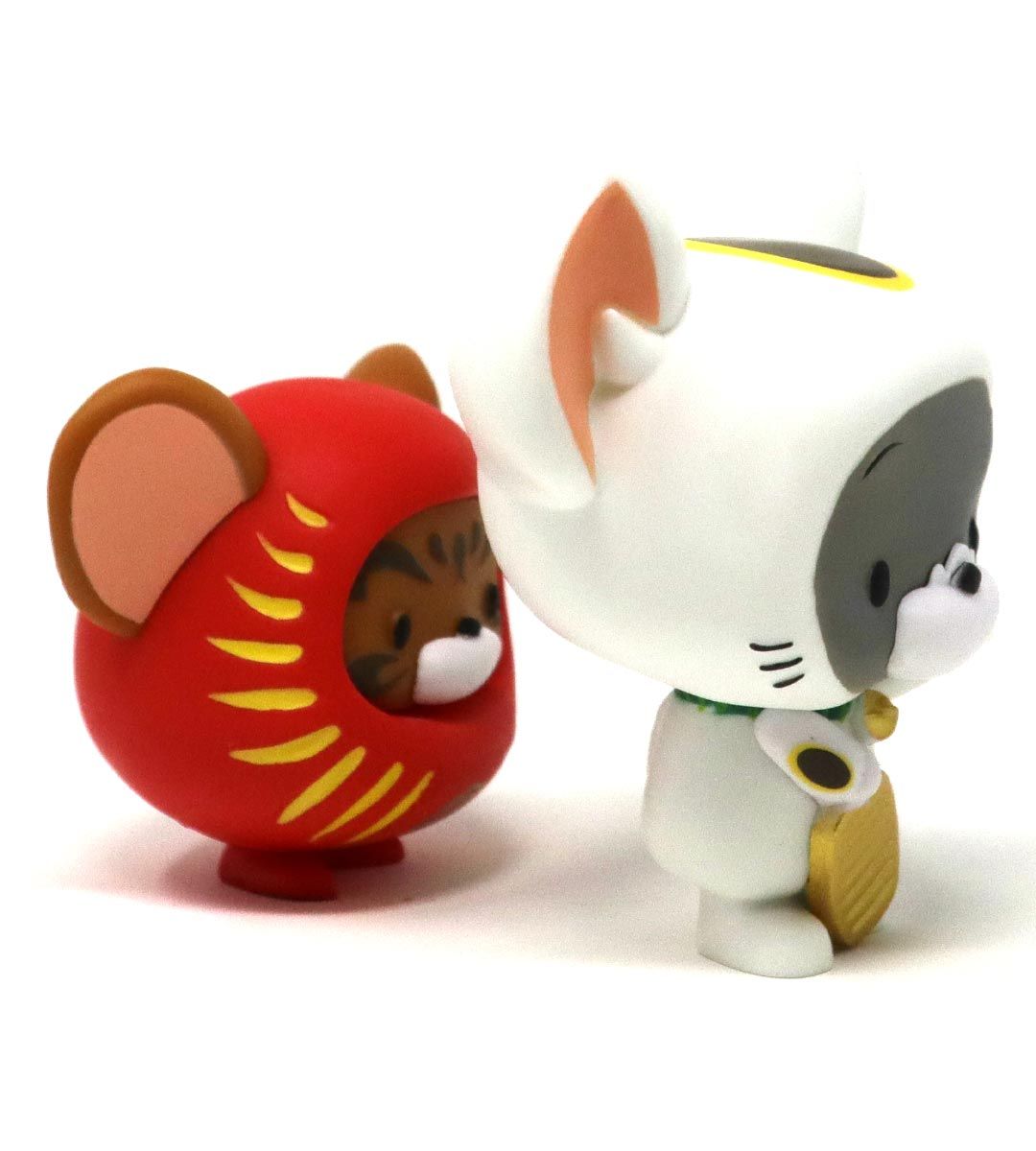 Chibi Tom & Jerry (Daruma & Maneki-Neko)
