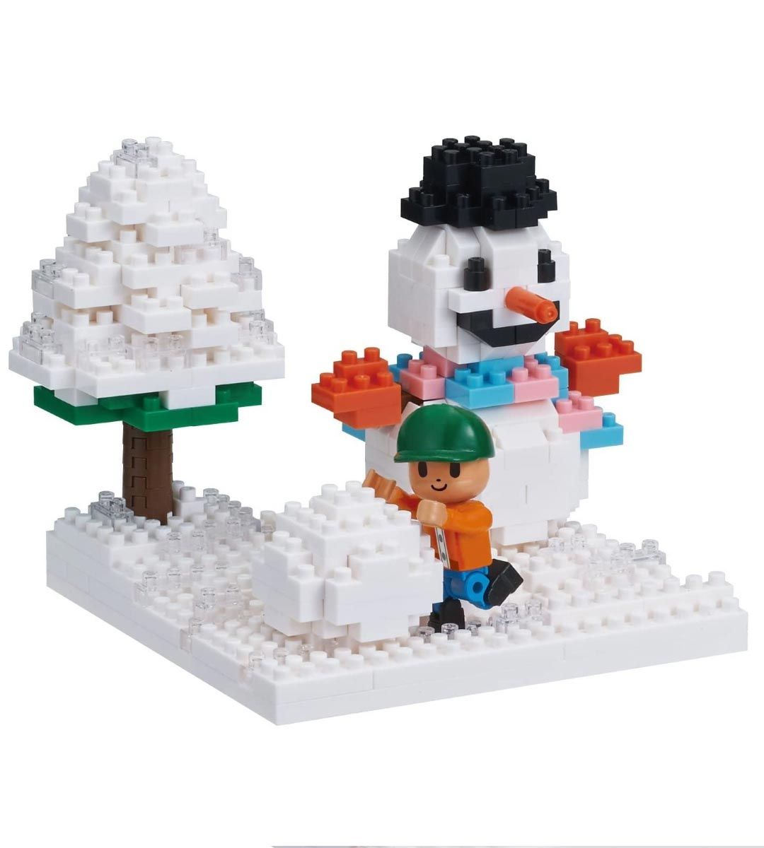 Nanoblock - playing with snow - Stories collection with nanobbit