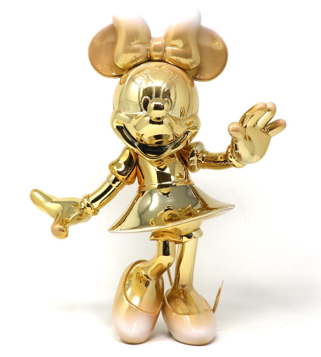 Minnie Welcome - Gradient Gold and white