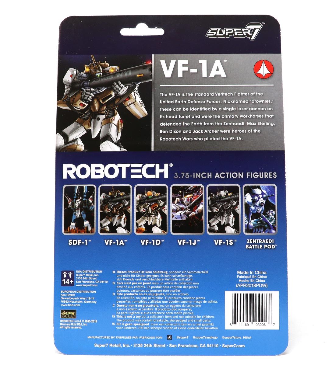 VF-1A - Robotech - ReAction figure