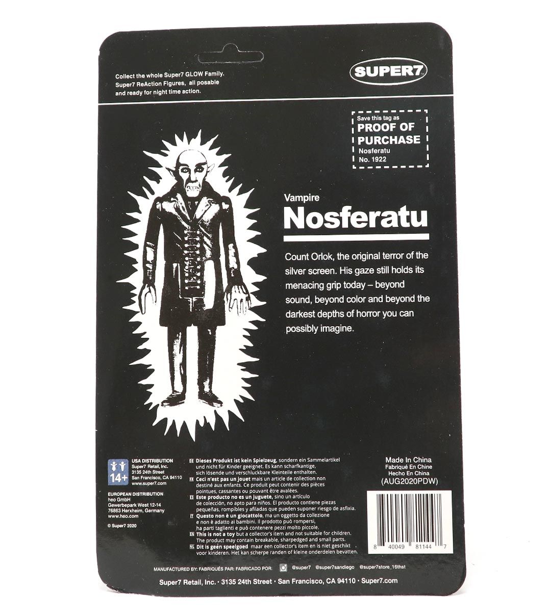 Nosferatu - Figura de reacción