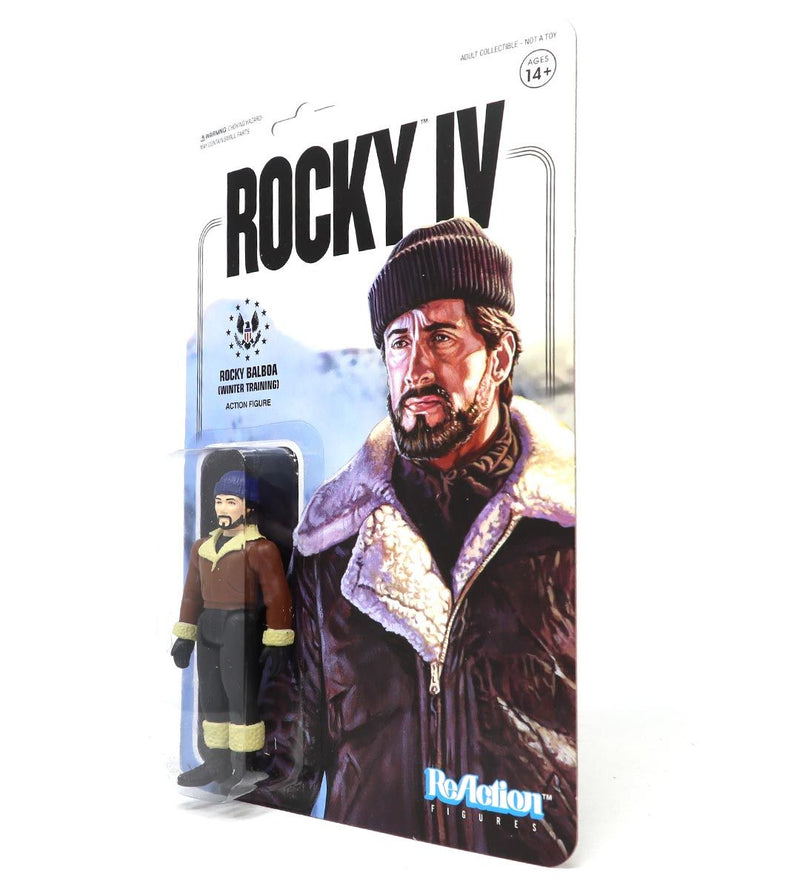 Rocky Balboa (entrenamiento de invierno) - Rocky IV - Figura de reacción