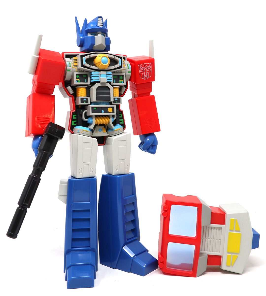Optimus Prime - Super Cyborg Transformers - Figura de reacción