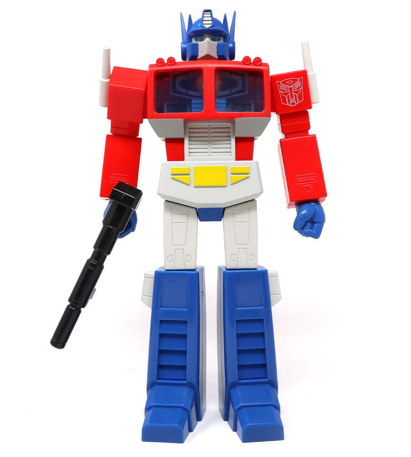 Optimus Prime - Super Cyborg Transformers - Figura de reacción