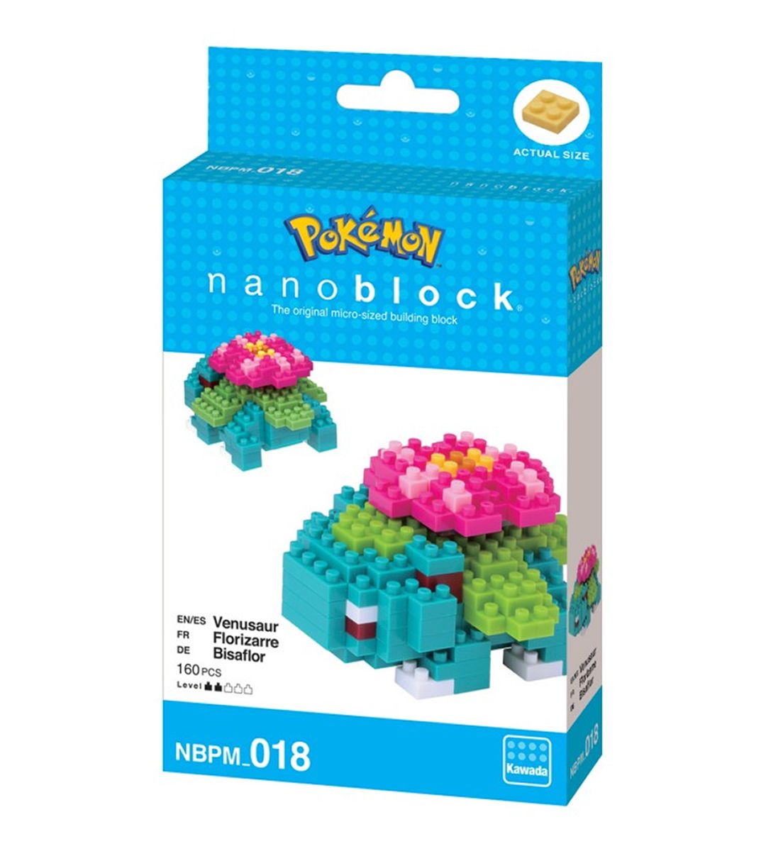 Pokémon x Nanoblock - Florizarre - NBPM 018