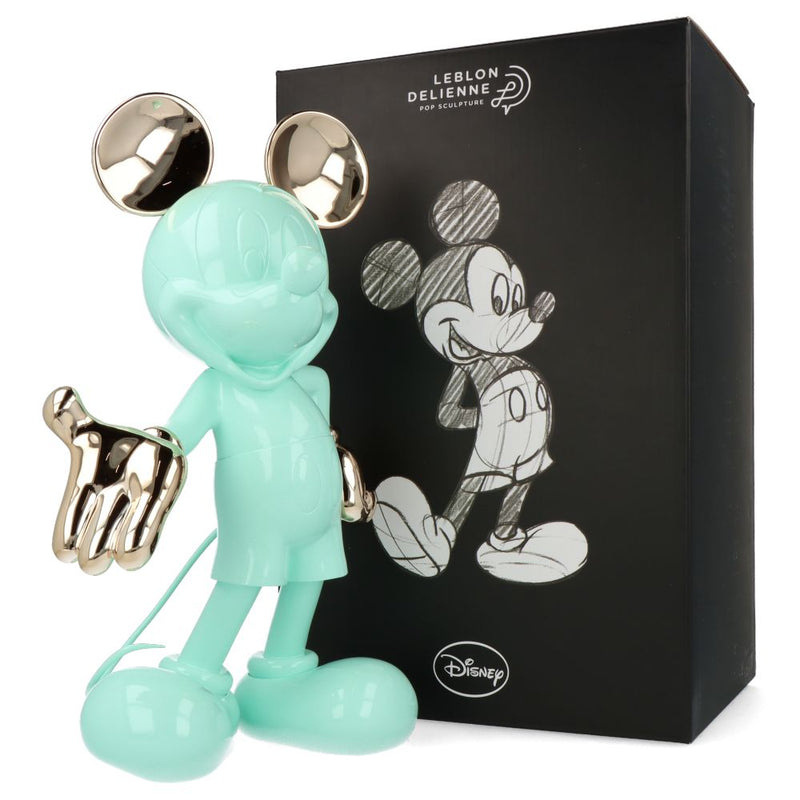 Mickey Welcome - Pastel Green and Pink Gold