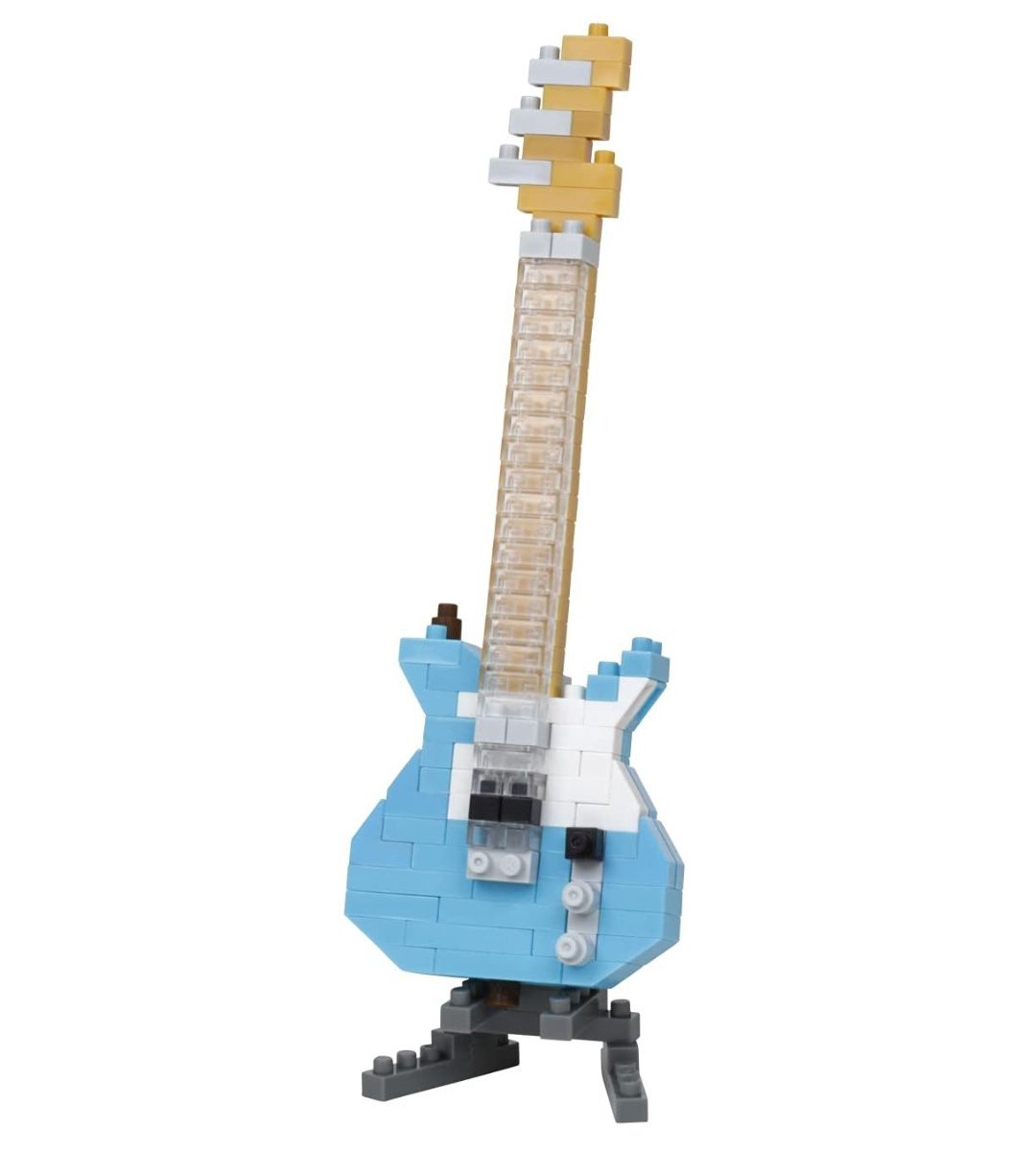 Nanoblock - Electric Guitar Pastel blue - NBC 346
