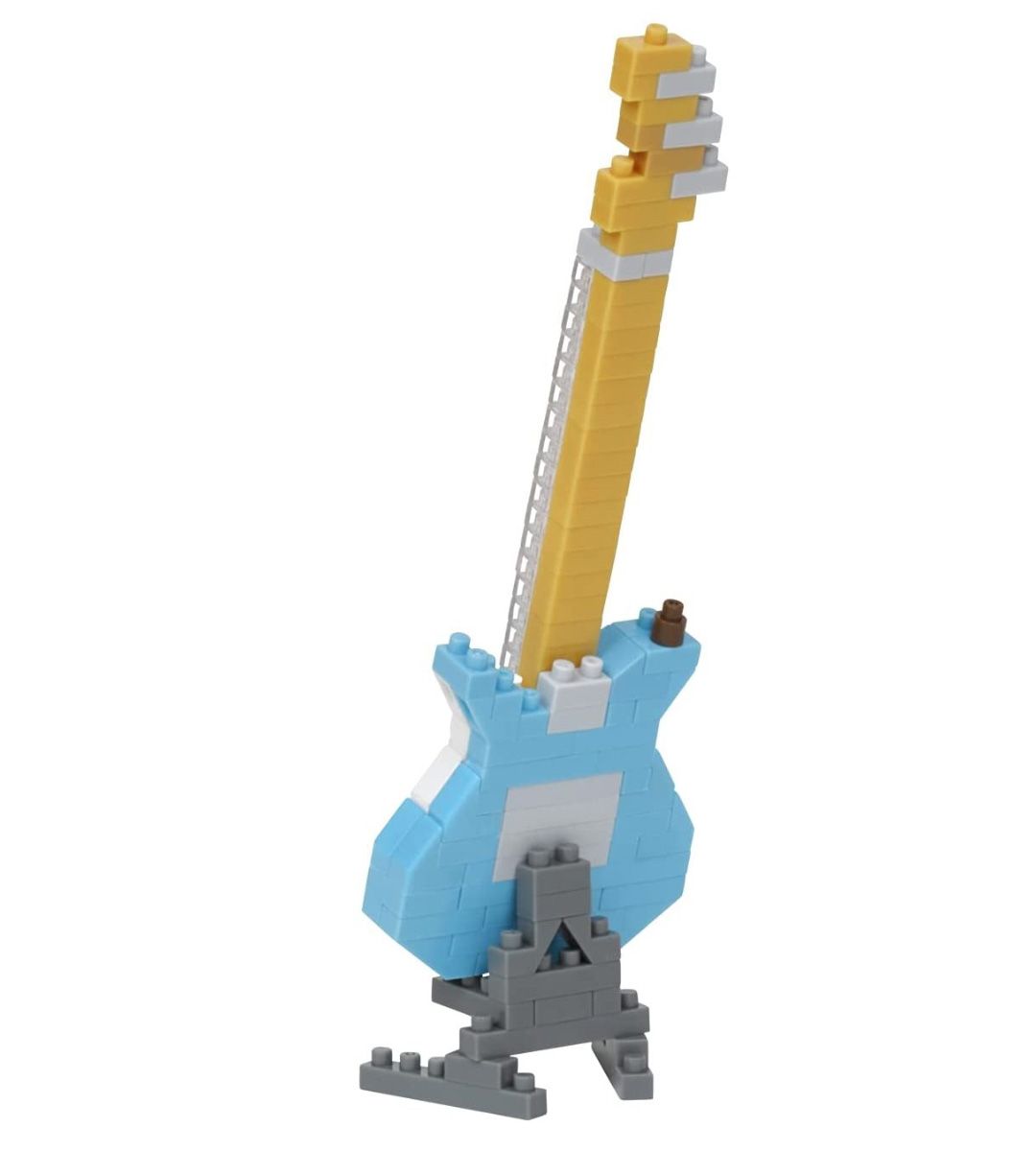 Nanoblock - Electric Guitar Pastel blue - NBC 346