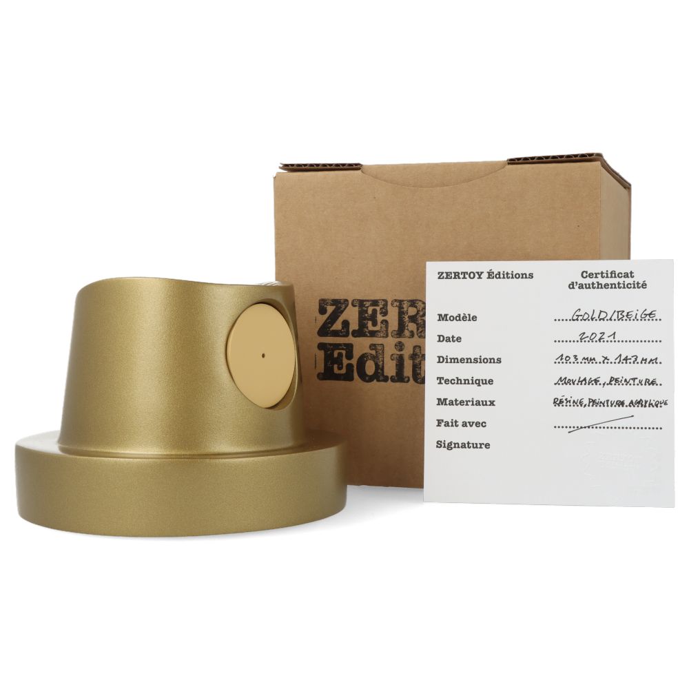 Zertoy - Gold & Beige Cap