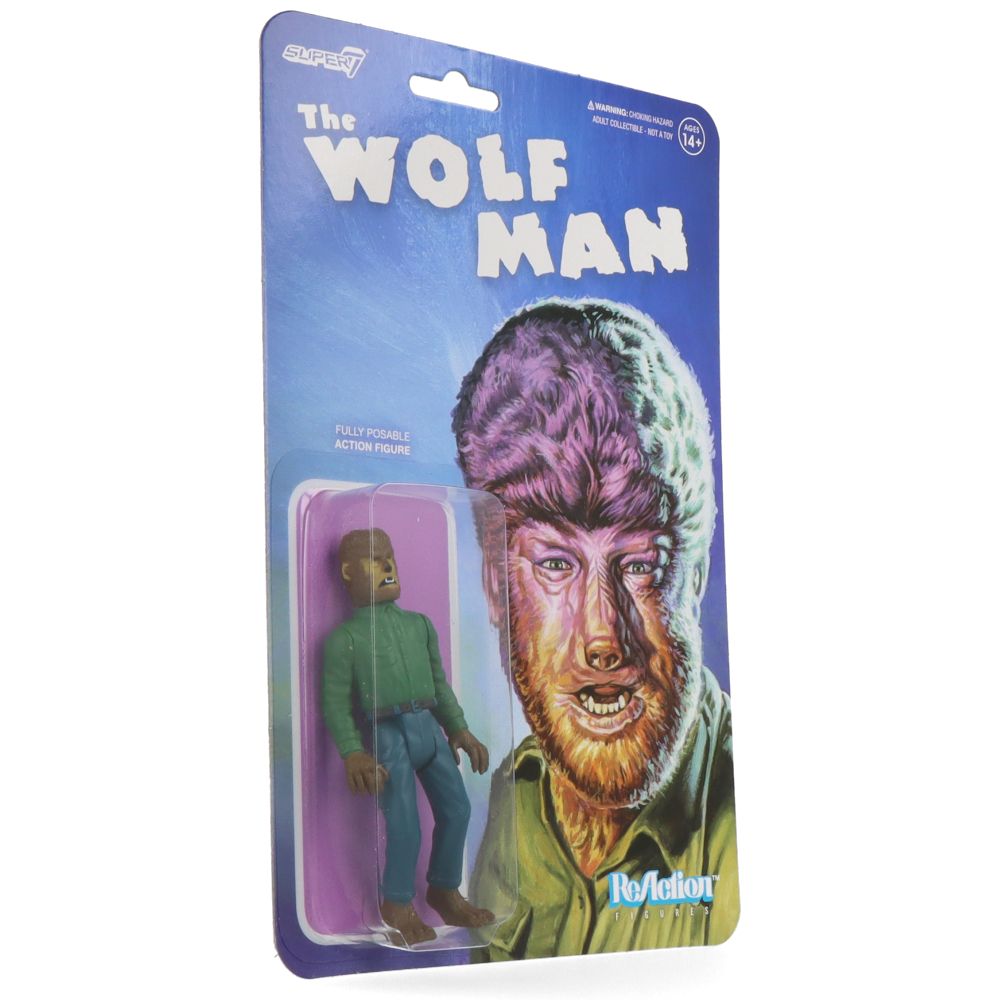 Wolfman - Universal Monsters Wave 1 - Figura de reacción