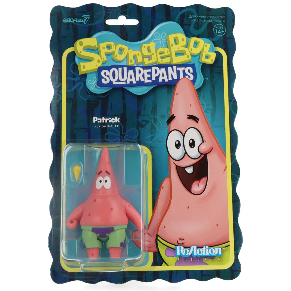 Patrick- Spongebob SquarePants Wave 1 - ReAction figure