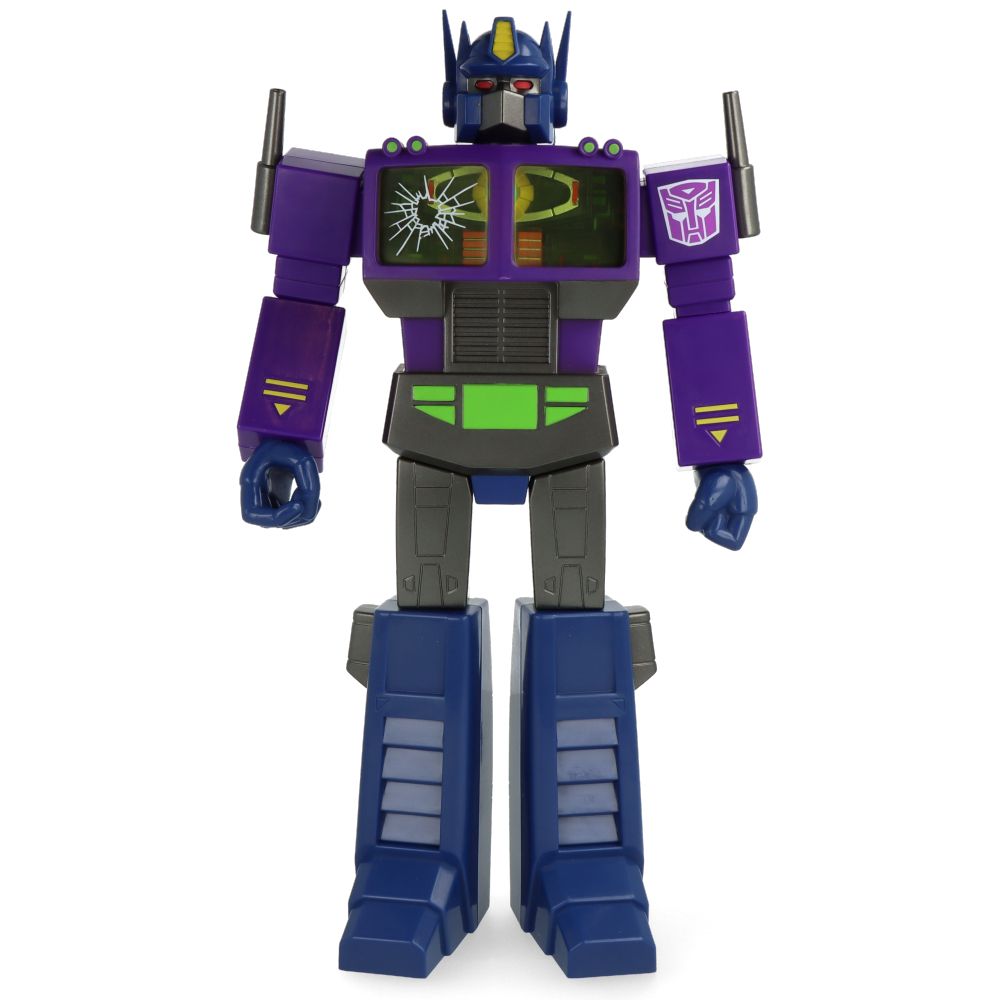 Optimus Prime (Shattered Glass Purple) - Transformers Super Cyborg - ReAction figure