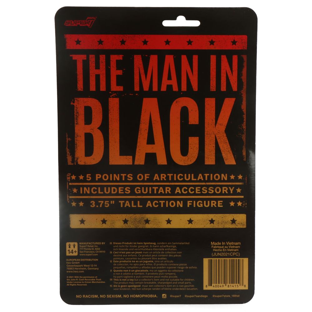 Johnny Cash - The Man In Black - Figura de reacción