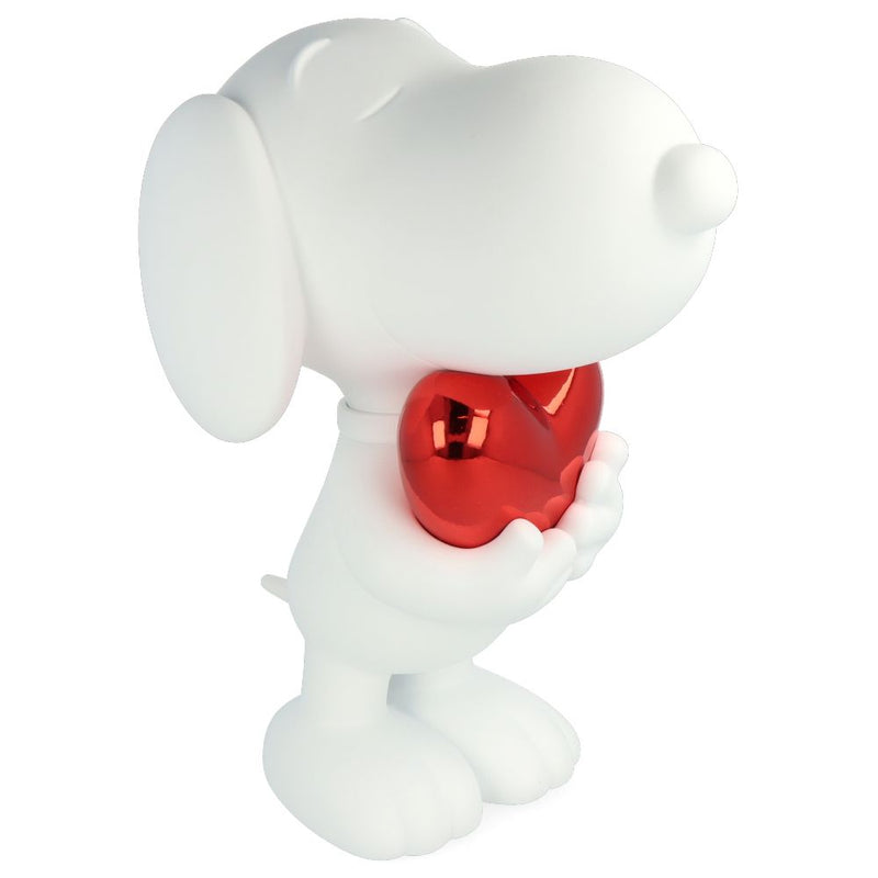 Mat White y Red Chrome Heart Snoopy - (maní)